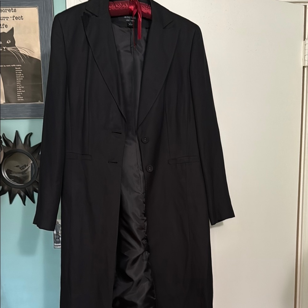 Black pant suit